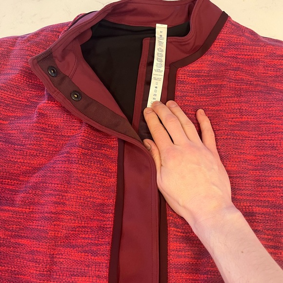 NWT Lululemon Women's Cocoon Car Coat - Burgundy Size Medium RARE FIND - Picture 6 of 12
